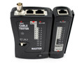 2-Piece Multi-Network Cable Tester (for RJ-45 / RJ-11 / RJ-12 / Coaxial / Modular Cables)