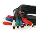 50 Feet Hi-Resolution Component Video & Audio 5-RCA to 5-RCA Cable