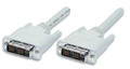 6' DVI-D Male to DVI-D Male, Single link Cable
