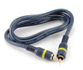 3 ft. High Quality Python™ 1- RCA Interconnects Cable, Blue