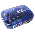 2 Port KVM Switch with Cables