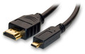 3 Ft High Speed Micro-HDMI (Type D) to HDMI (Type A) w/ Ethernet Cable