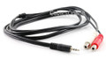 6ft. 3.5mm Male to Dual 3.5mm Female Stereo Splitter Y Cable - StarTech MUY6MFF