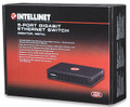 8-Port Gigabit 100/1000 Mbps Ethernet Desktop Switch, Metal Case, Intellinet 530347