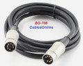 6 ft DIN-7 Male to Male In-and-Out Audio Cable