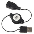 30-inch USB Retractable Extension Cable (Male to Female)