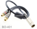 Bang & Olufsen® 1 foot 5 Pin Din Male to 2 RCA Female Premium Grade Audio Cable