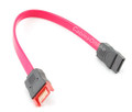 6 inch SATA 7-Pin Male to Female Extension Cable, Red