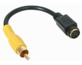 6 inch S-Video Female to Composite RCA Male Video Adapter, StarTech SVID2COMPFM