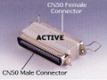 CN50 Male/Female SCSI-I Pass-Thru Active Terminator