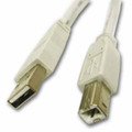 6' USB 2.0 A/B Shielded Cable