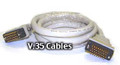6' V.35 Male/Female Cable