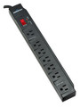 7-Outlet 1200 Joules Surge Protector with 2 RJ45 Ports, Mamhattan 160995
