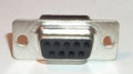 D-Sub Crimp Type DB9 Female Connector Shell