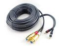 75 ft. 2-XLR 3C Female to 2-RCA Male Stereo Audio Cable