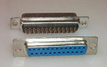 D-Sub Solder Type DB25 Female Connector Cup