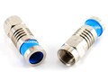F-Type Male Weatherproof Connector (for RG-59 Quad Coaxial Cables)