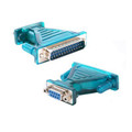 DB25 Male to DB9 Female Serial Adapter