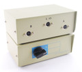 2-Way AB MiniDin-4 S-Video Manual Switch Box
