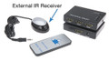 3 Port Mini HDMI Switch v1.3b - 25m Amplified w/ External IR Receiver+Remote