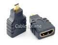 HDMI (Type-A) Female to Micro-HDMI (Type-D) Male Adapter