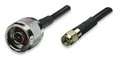 10 ft. N-Type Male to RP-SMA Male CFD200 Antenna Cable, Intellinet 522144