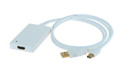 Mini DisplayPort to HDMI with 2 Channel Audio Adapter