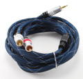 Audio Speaker / Headset Switching Hub, Manhattan 172851: 10' 3.5mm Stereo to 2-RCA Audio Cable, Premium Nylon Mesh, Manhattan 317795