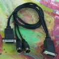 5' MIDI Keyboard/Game Port Cable