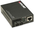 Fast Ethernet Media Converter, 10/100Base-TX to 100Base-FX (SC) Multi-Mode, 2 km, Intellinet 506502