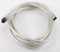 10 ft. IEEE 1394a 6 Pin to 9 Pin 1394b Firewire Bilingual Cable