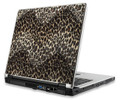 Notebook Computer Skin, Widescreen up to 15.4", Cheetah, Feels Like Real Fur, Manhattan 475754