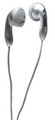 Lightweight Headphone Earbud, Silver