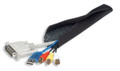 Cable FlexWrap Cable FlexWrap, Black, 14 cm, Manhattan 502962