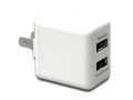 Dual Port USB / AC Power Charger (for iPod/iPhone/iPad)