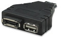 Power eSATA to eSATA & USB Adapter, Manhattan 325288