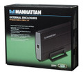 USB 2.0 Enclosure for 3.5" SATA Hard-Drive with OTB, Manhattan 709026