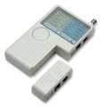 Remote USB, RJ11, RJ12, RJ45, BNC Multi Cable Tester, Intellinet 351911