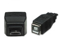 USB B Female to USB Micro-B Male Adapter, Manhattan 308694