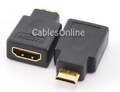 HDMI Female (Type A) to Mini HDMI Male (Type C) Adapter