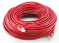 100 ft. CAT.5E UTP Patch Ethernet Cable with Snagless Molded Boots, Red