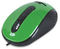 USB RightTrack™ Adjustable 3-Level Resolution Optical Mouse, Green - Manhattan 177726