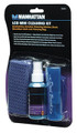 Manhattan, LCD Mini Cleaning Kit, Includes Alcohol Free Spray, Brush, Microfiber Cloth and Carrying Bag, 421010