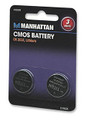 Manhattan, Lithium CMOS Battery CR2032, (2 pack), 432528