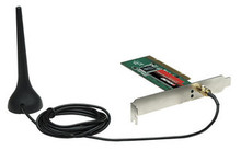 Wireless-G PCI Card with desktop Antenna, Intellinet 500517