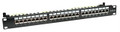 24-port Cat6a Shielded Patch Panel, 1U, 90° Top-Entry Intellinet 512992