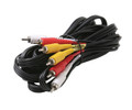 12' 3 RCA to 3 RCA Audio/Video Cable
