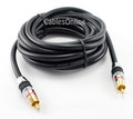12ft. Premium SPDI/F Digital Audio Coax RCA Cable, 75-ohm, CL2, Gold Plated