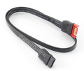 18 inch SATA 7-Pin Male to Female Extension Cable, Black
