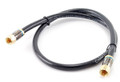 2 ft. Heavy-Duty RG6 F-Type Quad-Shield, CL2, Coaxial Cable